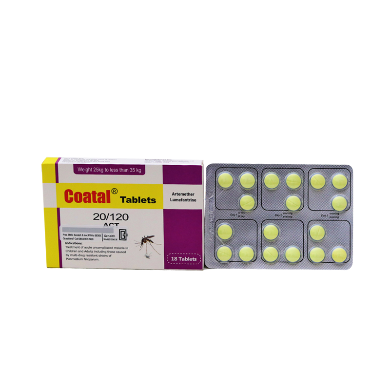 Coatal Tablets 20 by 120 by 18 d