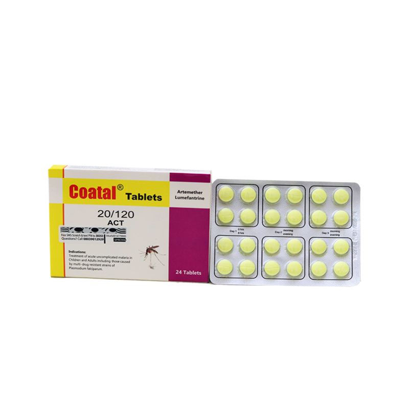 Coatal Tablets 20 by 120 by 24 c