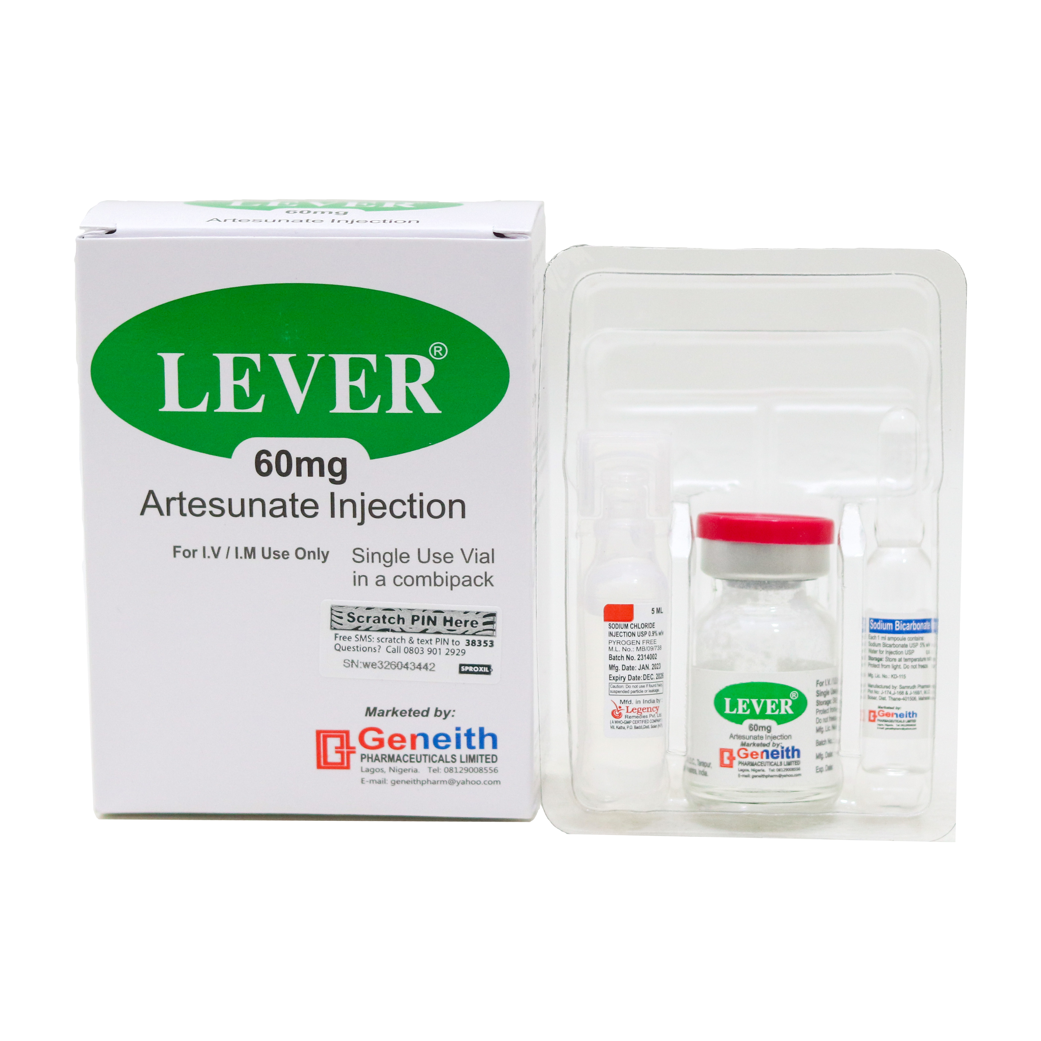 Lever Injection 60mg